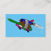 Carte De Visite Tortue volante (Dos)