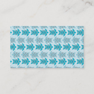 Carte De Visite Tortues bleues nager Thunder_Cove