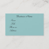 Carte De Visite Tortues de mer hawaïennes (Dos)