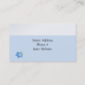 Carte De Visite Tortues qui nagent (Dos)