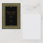 Carte de visite total d'élégance (Devant / Derrière)