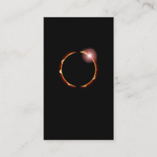 Carte De Visite Total Solaire Eclipse 8 avril 2024