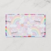 Carte De Visite Totalement 80 Extreme Fun Flirty Art Love (Dos)