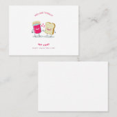 Carte De Visite Totalement mon truc pour la Saint-Valentin (Devant / Derrière)