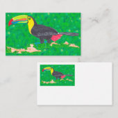 CARTE DE VISITE TOUCAN (Devant / Derrière)