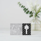 Carte De Visite Touche début d'écran de NOUVEL annoucement (Debout devant)