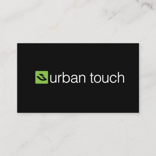 Carte De Visite Touche urbaine (Devant)