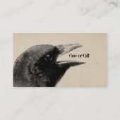 Carte De Visite Touche vintage (Dos)