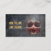 Carte De Visite Tour à vivre (Dos)