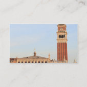 Carte De Visite Tour Bell, Piazza San Marco, Venise (Dos)