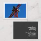 Carte De Visite Tour Crane (Devant / Derrière)