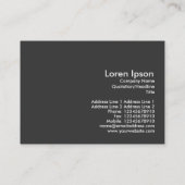 Carte De Visite Tour Crane (Dos)