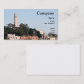 Carte De Visite Tour de San Francisco Coit (Devant / Derrière)