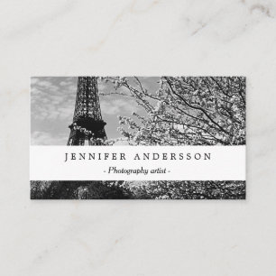 Carte De Visite Tour Eiffel vintage Paris