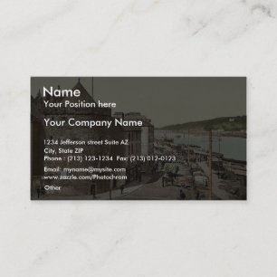 Carte De Visite Tour et Quay de Reginald. Waterford. Cie.