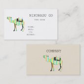 CARTE DE VISITE TOUR GUIDE (Devant / Derrière)