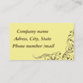 Carte De Visite Tourbillons Brown (Dos)