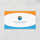 Carte De Visite Tourisme | Agent de voyage (Devant)