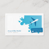 Carte De Visite Tourisme | Agent de voyage (Devant)