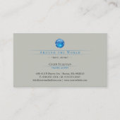 Carte De Visite Tourisme | Agent de voyage (Devant)