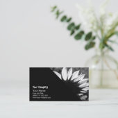 Carte De Visite Tournesol (Debout devant)