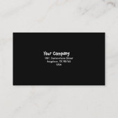 Carte De Visite Tournesol (Dos)