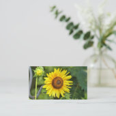 Carte De Visite Tournesol (Debout devant)