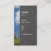 Carte De Visite Tours de Cardwith d'affaires d'imaginaire (Dos)