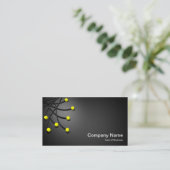 Carte De Visite Tous les points - Jaune (Debout devant)