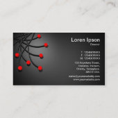 Carte De Visite Tous les points - Rouge (Dos)