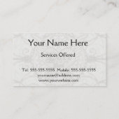 Carte De Visite Tout que vous avez besoin est amour avec les ailes (Dos)