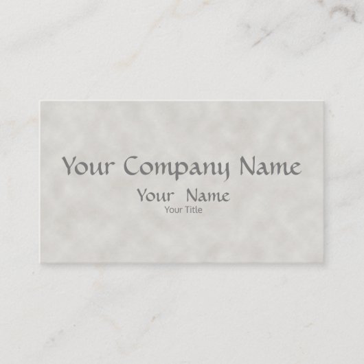 Carte de visite tout usage pour parchemin gris cla (Devant)