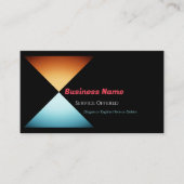 Carte De Visite Toute entreprise, conception triangulaire, générat (Devant)