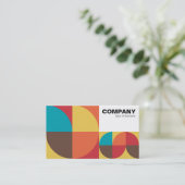 Carte De Visite Toutes géométriques (Debout devant)
