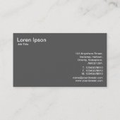 Carte De Visite Toutes géométriques (Dos)