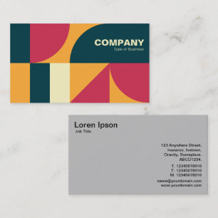 Carte De Visite Toutes les données géométriques v4