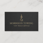 Carte De Visite Tow Truck Service QR Code (Devant)