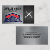Carte De Visite Tow Trucking | Wrenches | Auto Services (Devant / Derrière)