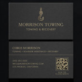 Carte De Visite Towing Company QR Code