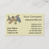 Carte De Visite Toy Avion (Devant)