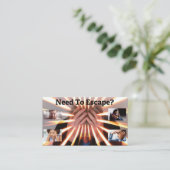 Carte De Visite Tract - Échap (Debout devant)