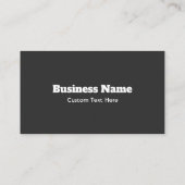 Carte De Visite Tracteur agricole antique (Dos)