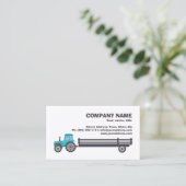 Carte De Visite Tracteur Avec Remorque - Approvisionnement Agricol (Debout devant)