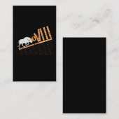 Carte De Visite Trader Crypto Asset Trader Bull Trend Art (Devant / Derrière)