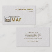 Carte De Visite Trader Graph Gold Coins Concessionnaire Modern Pro (Devant / Derrière)