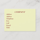 CARTE DE VISITE TRADES, NETTOYAGE DES FENÊTRES (Dos)