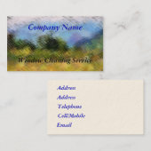 CARTE DE VISITE TRADES, NETTOYAGE DES FENÊTRES (Devant / Derrière)