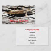 CARTE DE VISITE TRADES, TOIT (Devant / Derrière)