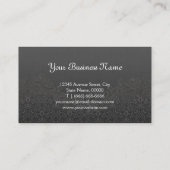 Carte De Visite Traducteur - Elégante dentelle Damask (Dos)