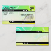 Carte De Visite Train à balles - Abstrait 01 (Devant / Derrière)